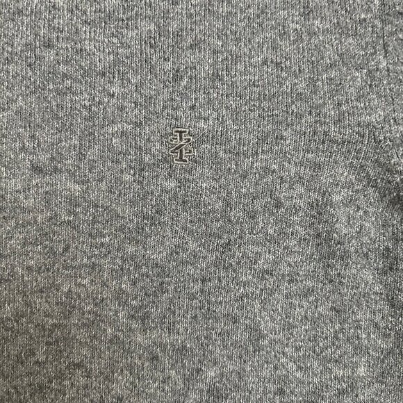 IZOD Premium Essentials Men's Size L Crew Neck Cotton Blend Soft Sweater Grey NW - Picture 3 of 8